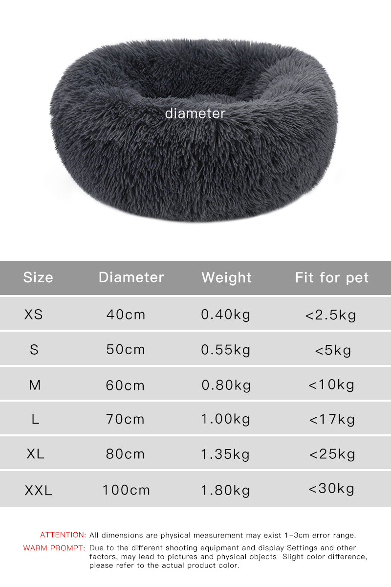 Cozy Plush Pet Bed